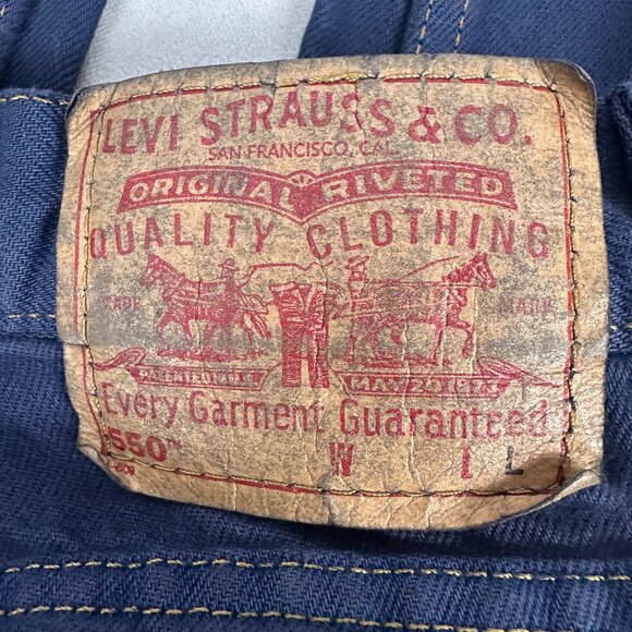 Levis 560 Womens Relaxed Fit Tapered Leg Jeans Size 12 - Picture 4 of 6